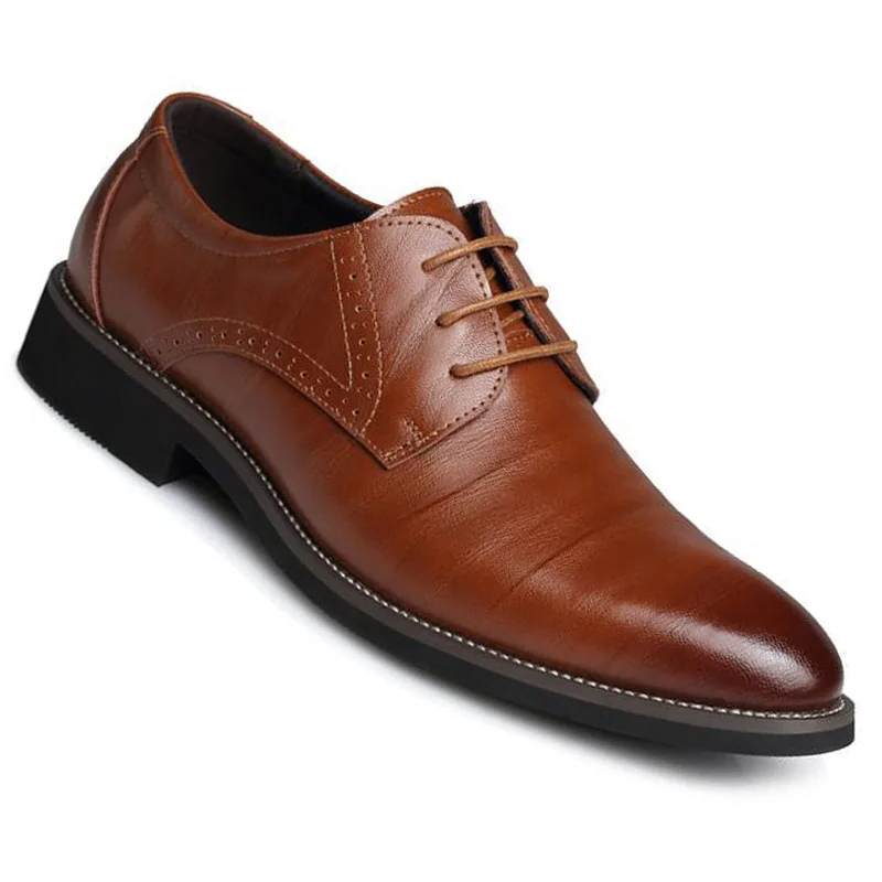 Men's Vegan Leather Oxford Shoes | Smart Casual Footwear for Work & Events
