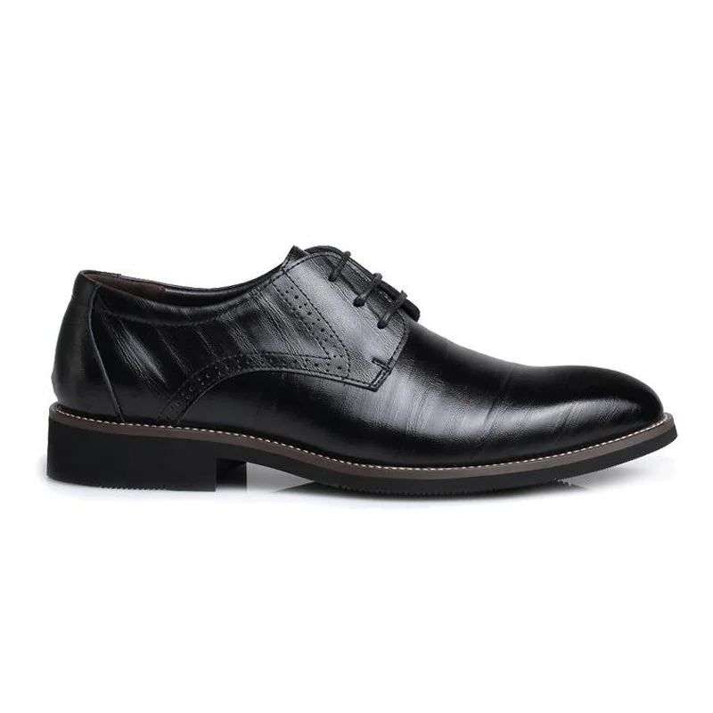 Men's Vegan Leather Oxford Shoes | Smart Casual Footwear for Work & Events