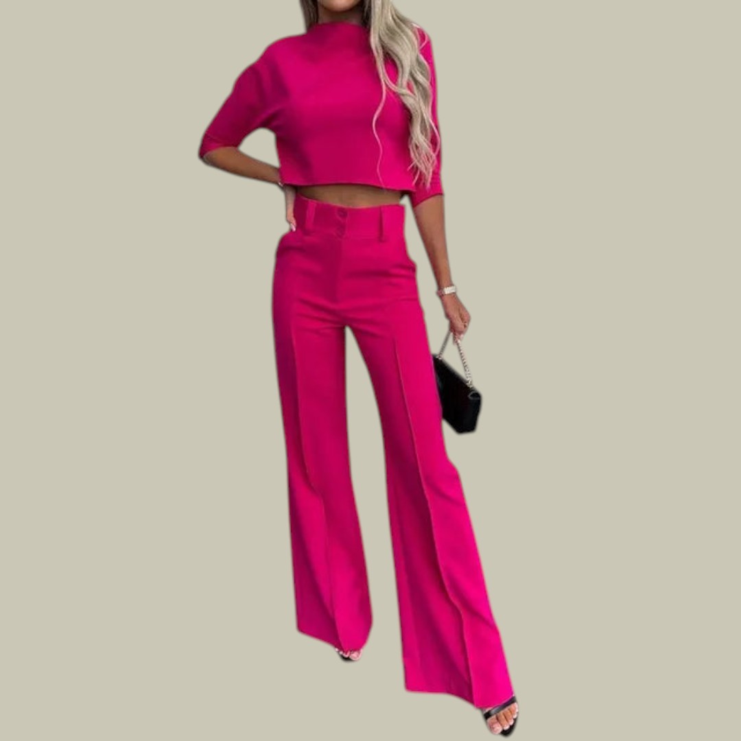 Women's Two-Piece Loungewear Set | Soft Fabric | Casual Comfort for Home and Relaxation