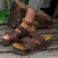 Orthopaedic Platform Sandals for Comfort and Support - Stylish Everyday Footwear for Women