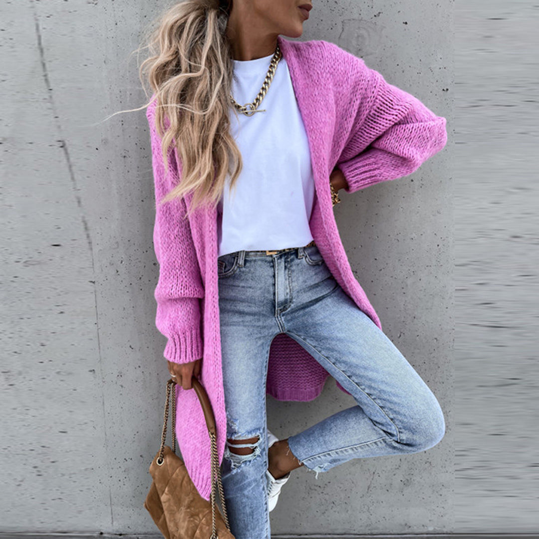 Oversized Knit Cardigan for Women | Cozy Long Duster | Casual Layering Piece for Everyday Wear