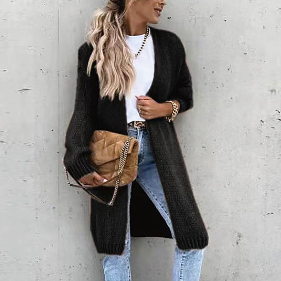 Oversized Knit Cardigan for Women | Cozy Long Duster | Casual Layering Piece for Everyday Wear