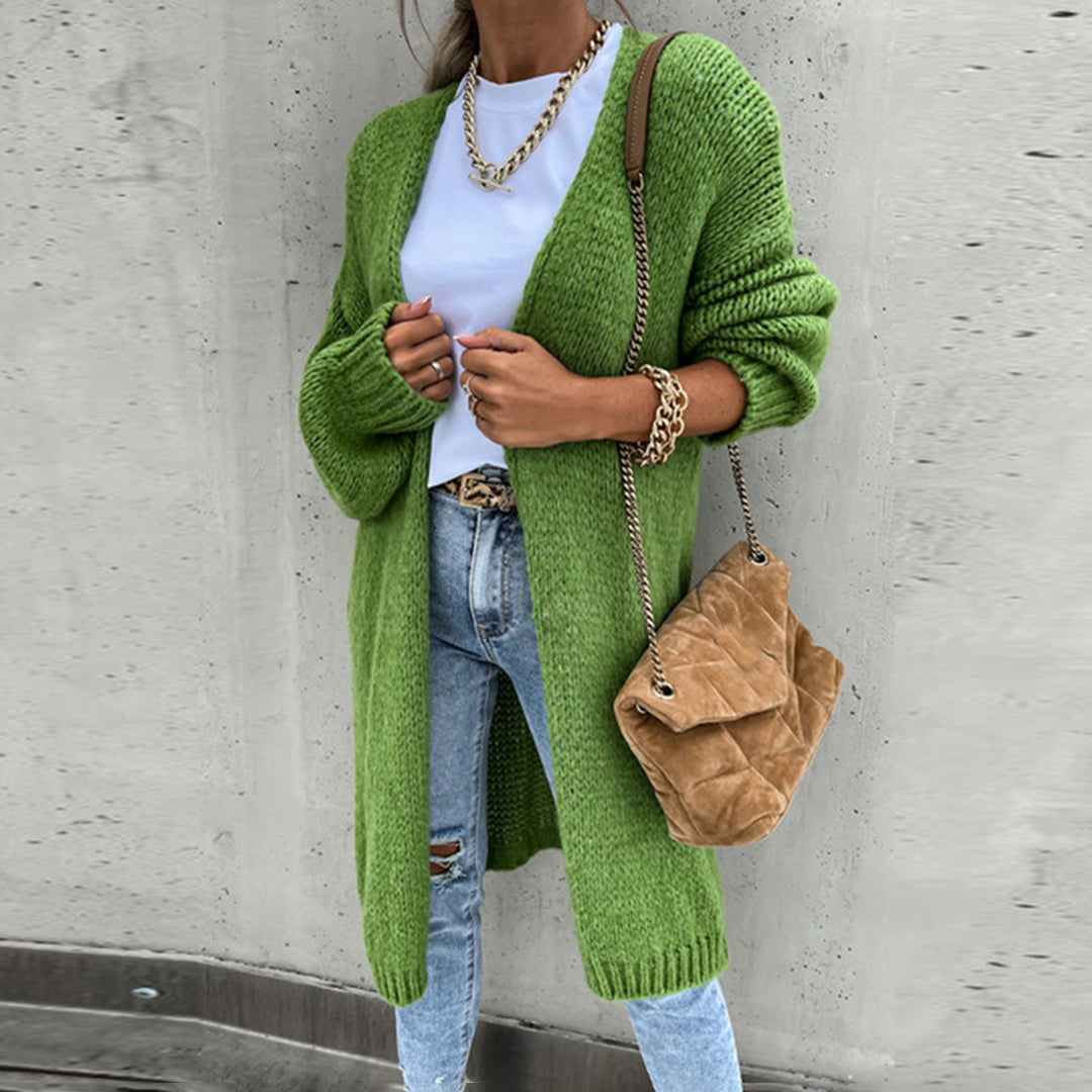 Oversized Knit Cardigan for Women | Cozy Long Duster | Casual Layering Piece for Everyday Wear