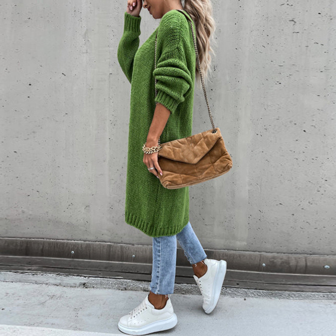 Oversized Knit Cardigan for Women | Cozy Long Duster | Casual Layering Piece for Everyday Wear