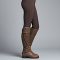 Leather Orthopaedic Riding Boots - Comfortable and Durable Design for Outdoor Equestrian Use