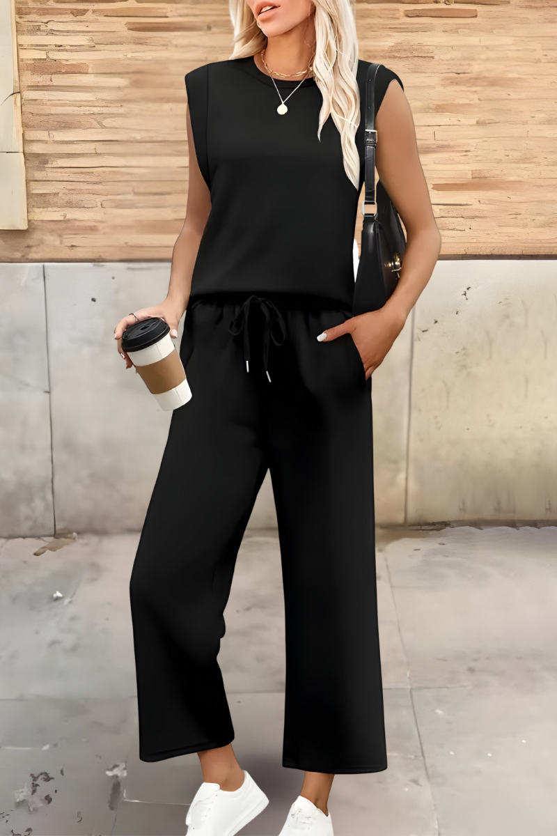 Women's Cotton Summer Loungewear Set | Soft Fabric | Casual Relaxed Fit | Ideal for Home and Travel