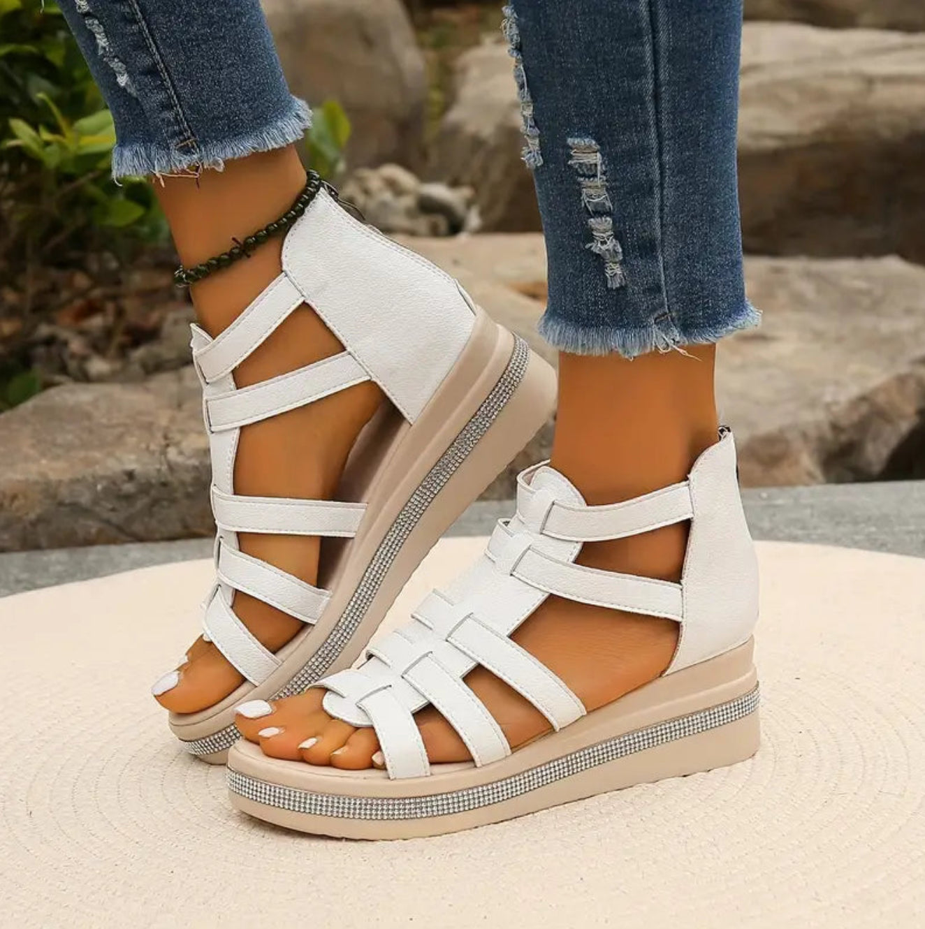 Wedge Sandals for Women | Comfortable Casual and Dressy Footwear | Elegant Design for Versatile Occasions