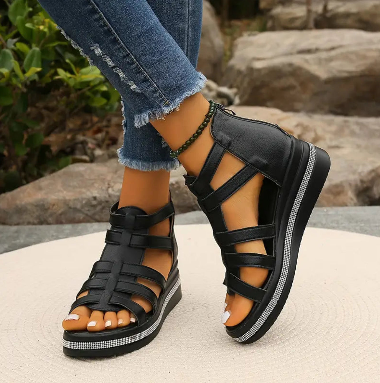 Wedge Sandals for Women | Comfortable Casual and Dressy Footwear | Elegant Design for Versatile Occasions