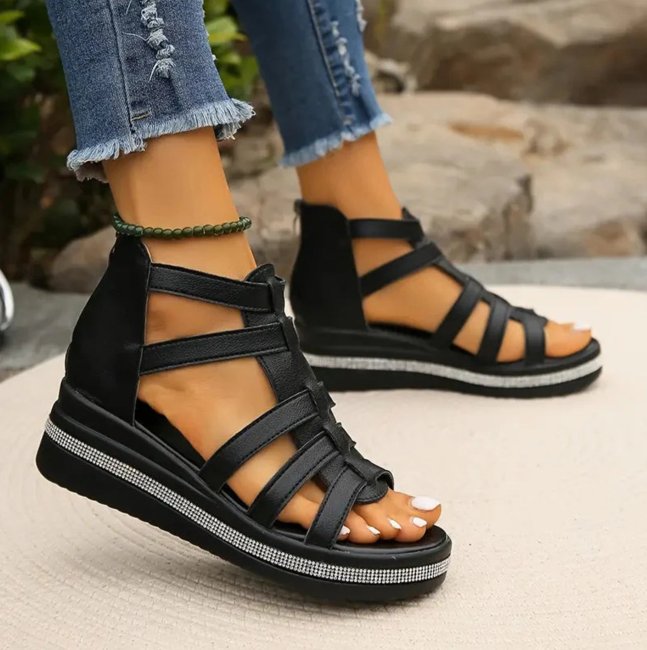 Wedge Sandals for Women | Comfortable Casual and Dressy Footwear | Elegant Design for Versatile Occasions