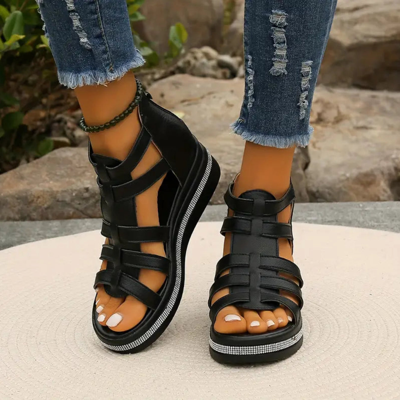 Wedge Sandals for Women | Comfortable Casual and Dressy Footwear | Elegant Design for Versatile Occasions