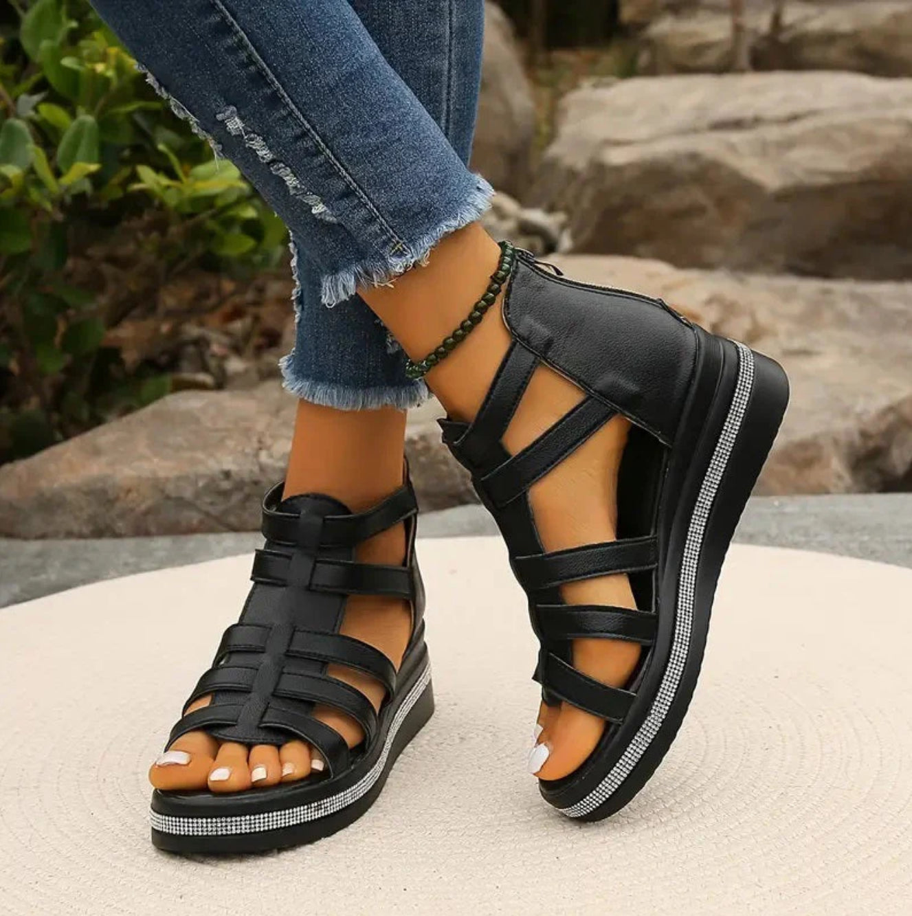 Wedge Sandals for Women | Comfortable Casual and Dressy Footwear | Elegant Design for Versatile Occasions