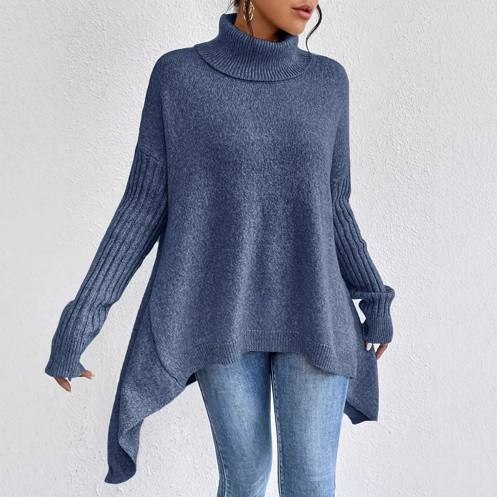 Cashmere Turtleneck Sweater for Women | Cozy Knit Design | Winter Essential for Cold Weather Wear