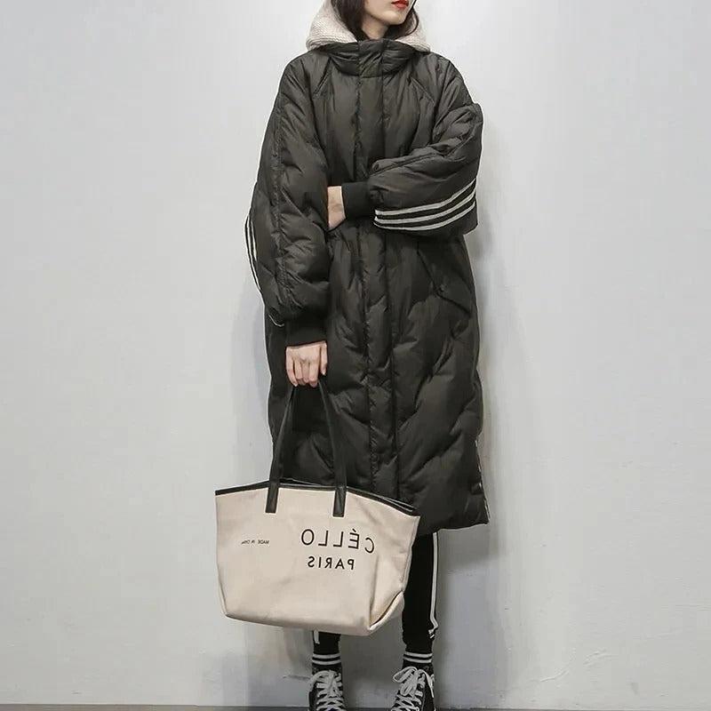 Women's Long Premium Jacket | Stylish Outerwear for Cold Weather