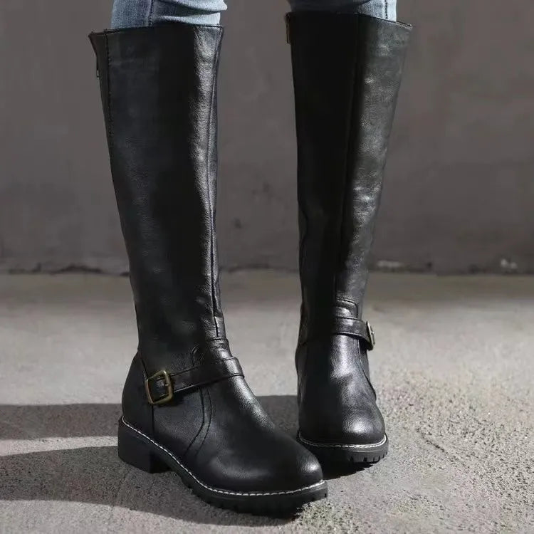Women's Leather Orthopedic Boots | Comfortable Design | Everyday Wear Footwear