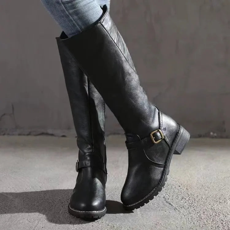 Women's Leather Orthopedic Boots | Comfortable Design | Everyday Wear Footwear