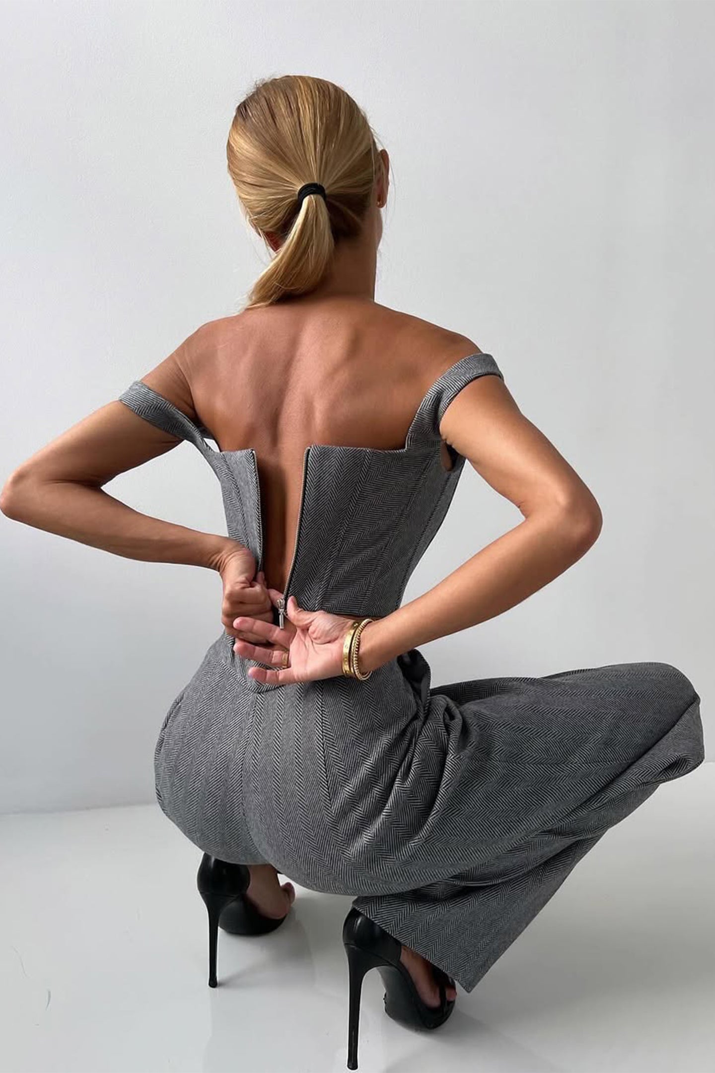 Women's Tailored Three-Piece Trouser Suit Set | Professional Office Attire for Events | Elegant Fit and Design