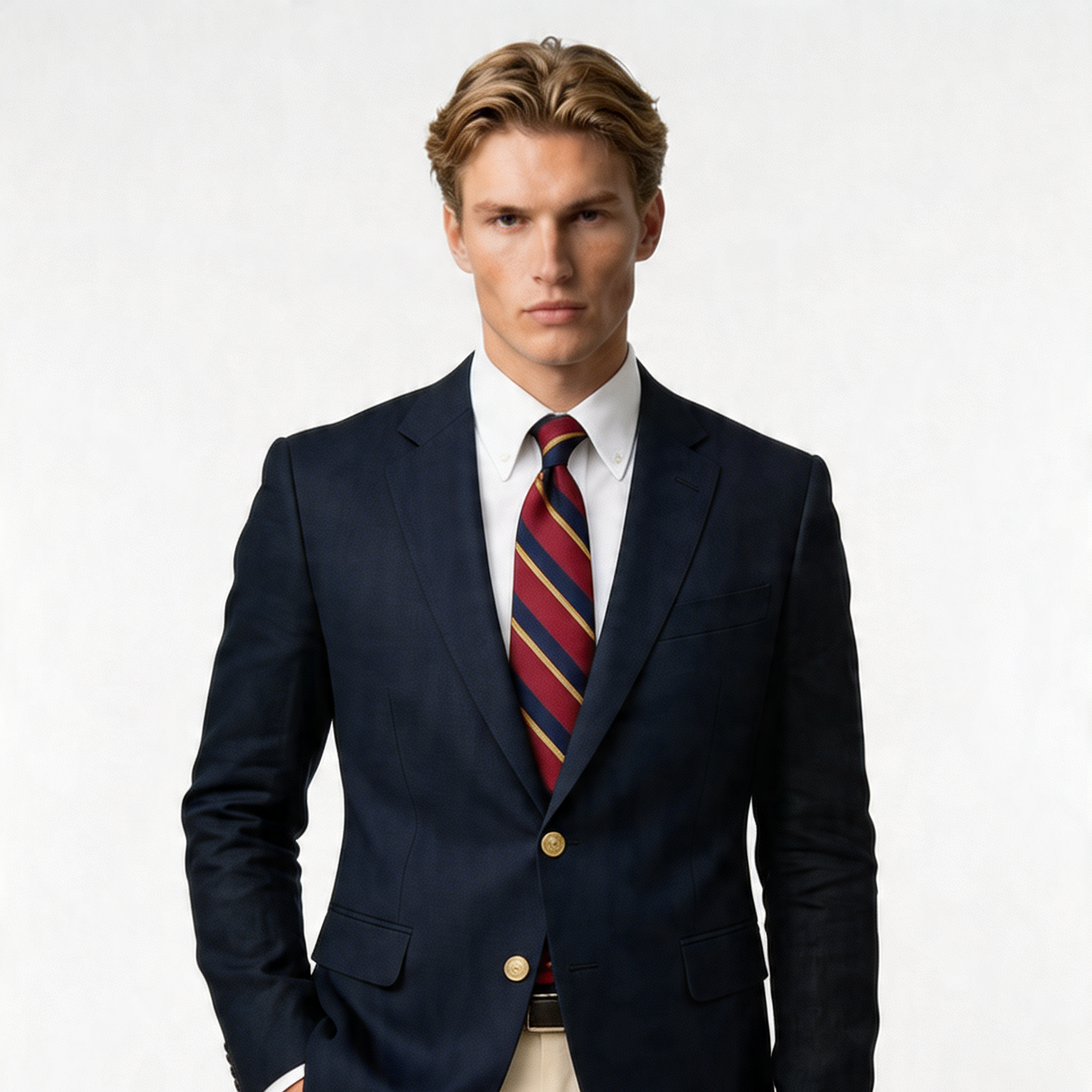Men's Lightweight Tailored Blazer Jacket - Smart Casual Style for Work or Events - Ideal for Spring Wear