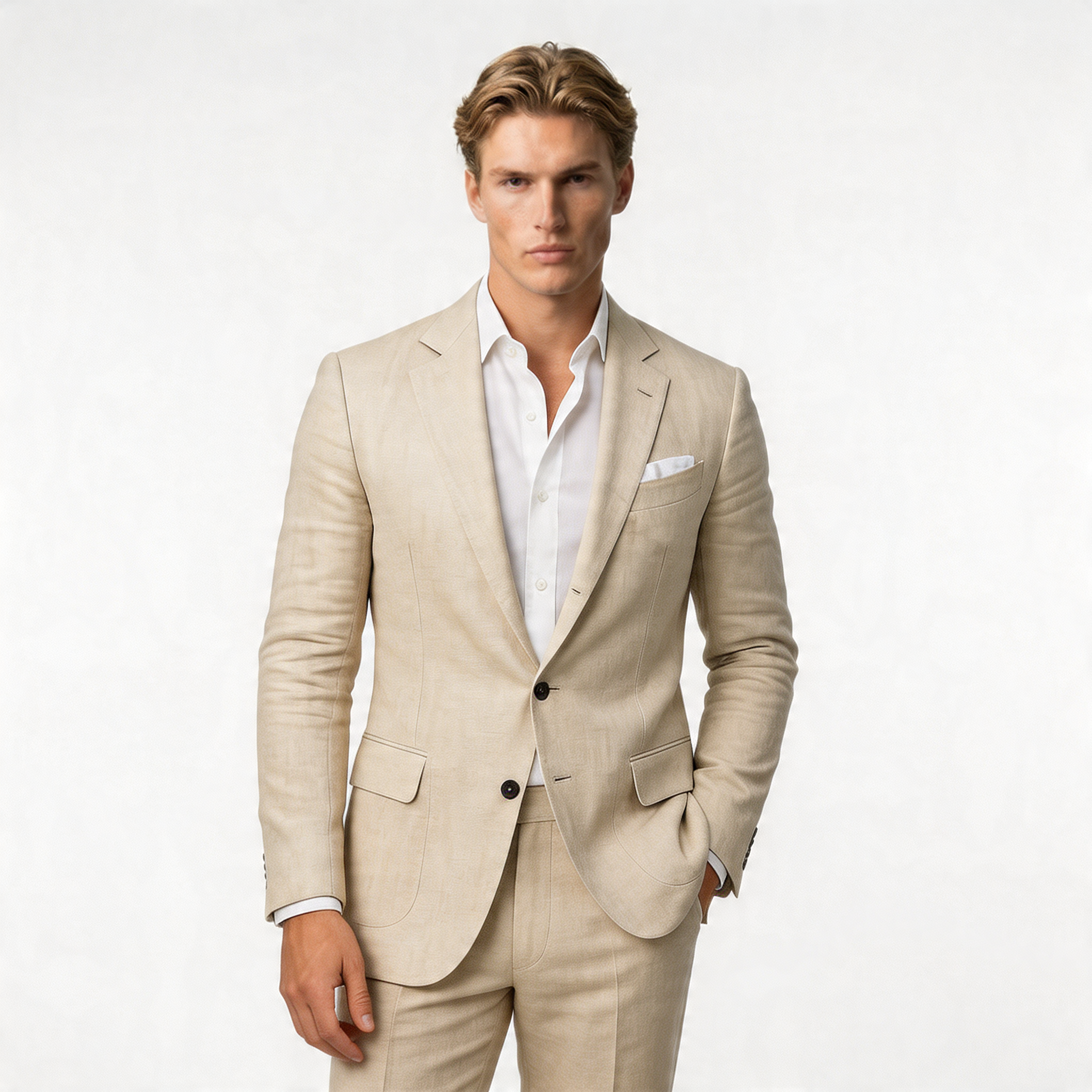 Men's Lightweight Casual Blazer | Modern Tailored Fit | Versatile for Work and Social Events