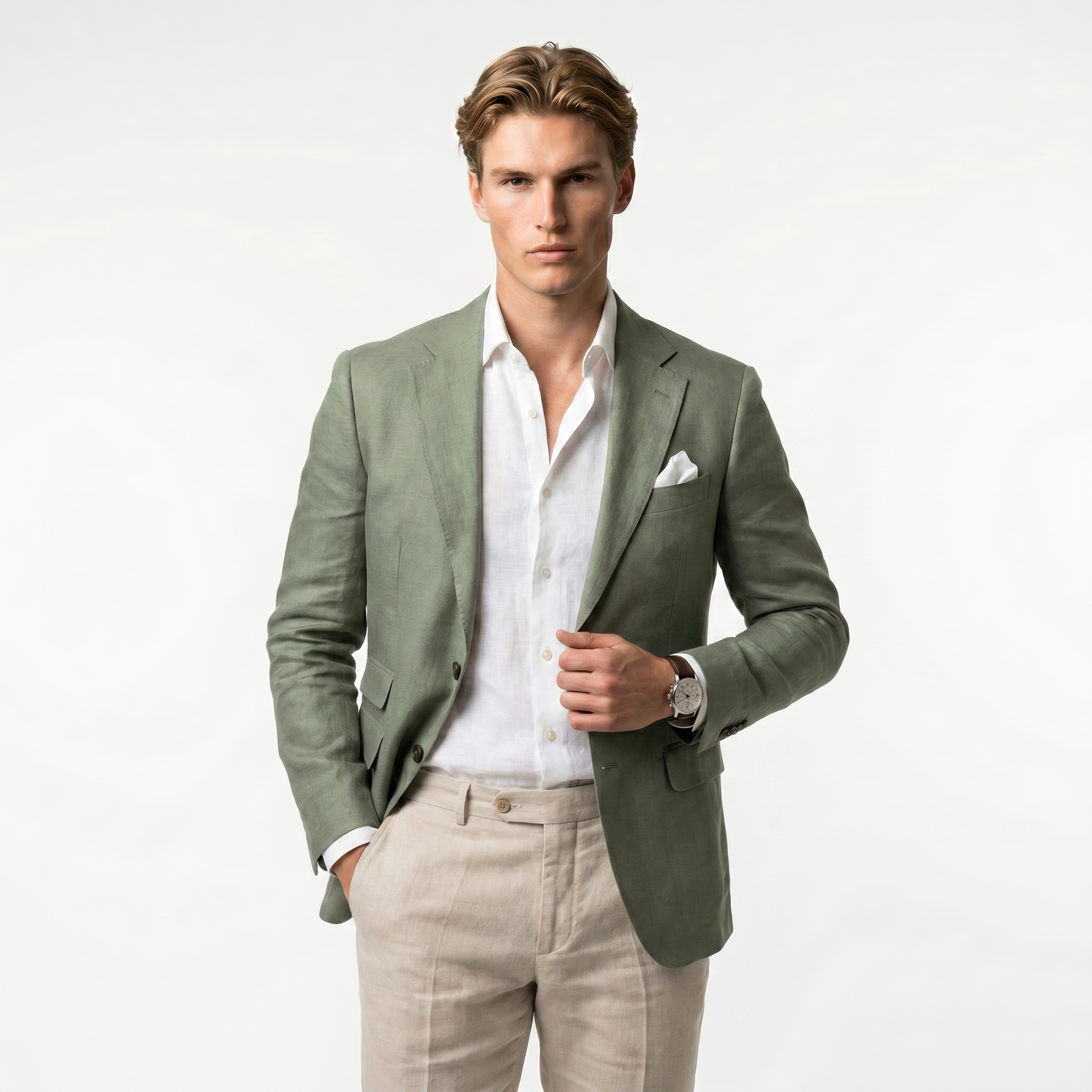 Men's Lightweight Casual Blazer | Modern Tailored Fit | Versatile for Work and Social Events