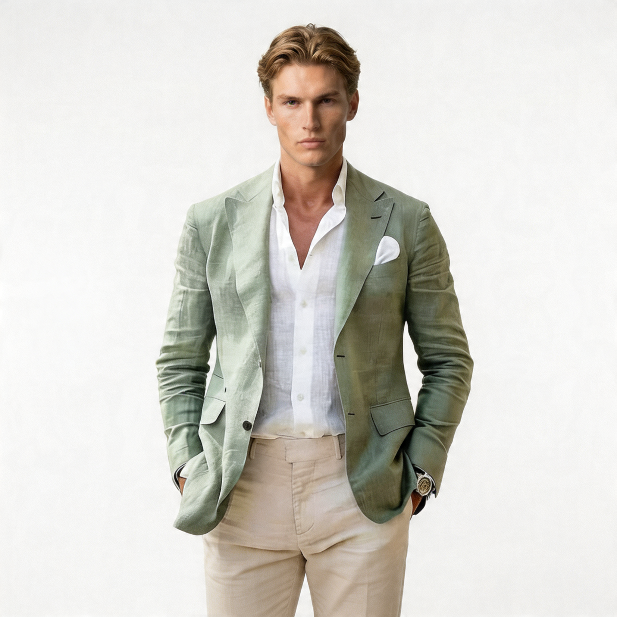 Men's Lightweight Casual Blazer | Breathable Fabric | Versatile Everyday Wear for Spring