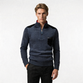 Men's Knit Zip Sweater with Pocket | Comfortable Casual Wear for Everyday Style