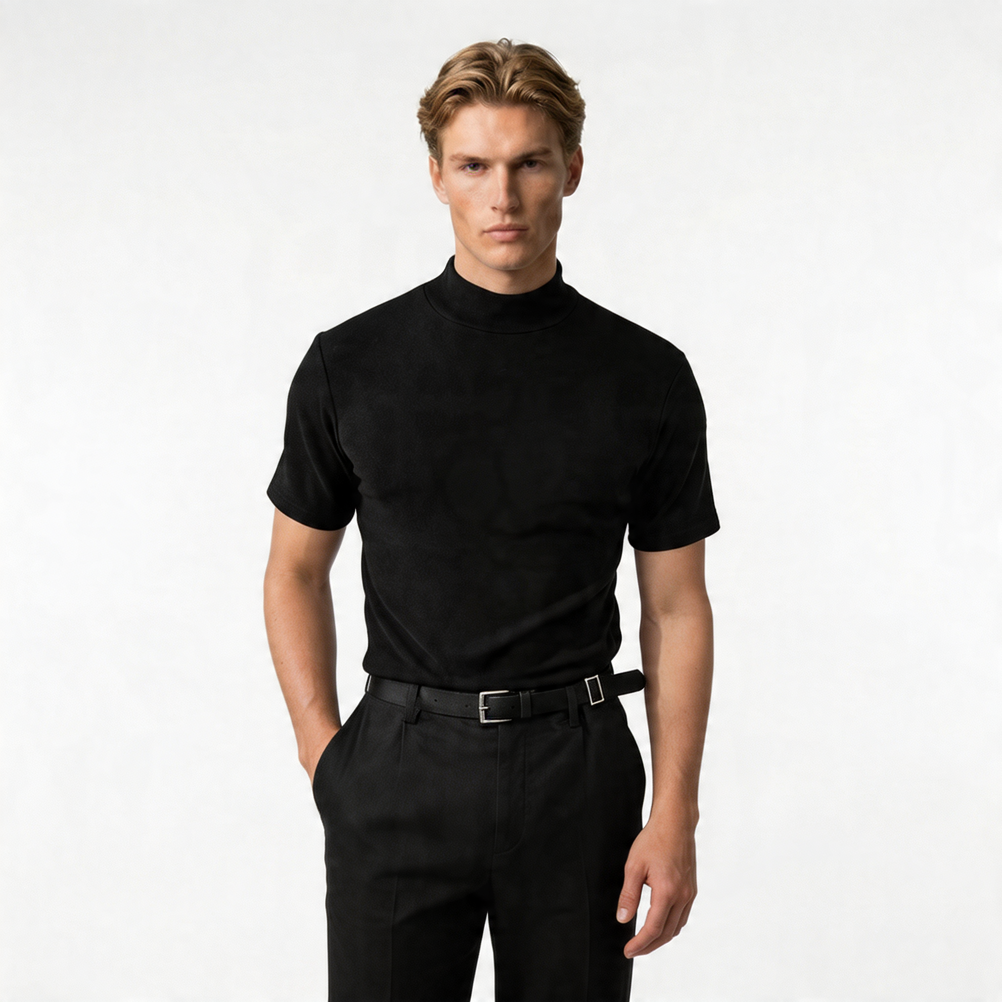 Men's Stretch Cotton T-Shirt | Comfortable Casual Wear for Everyday Use