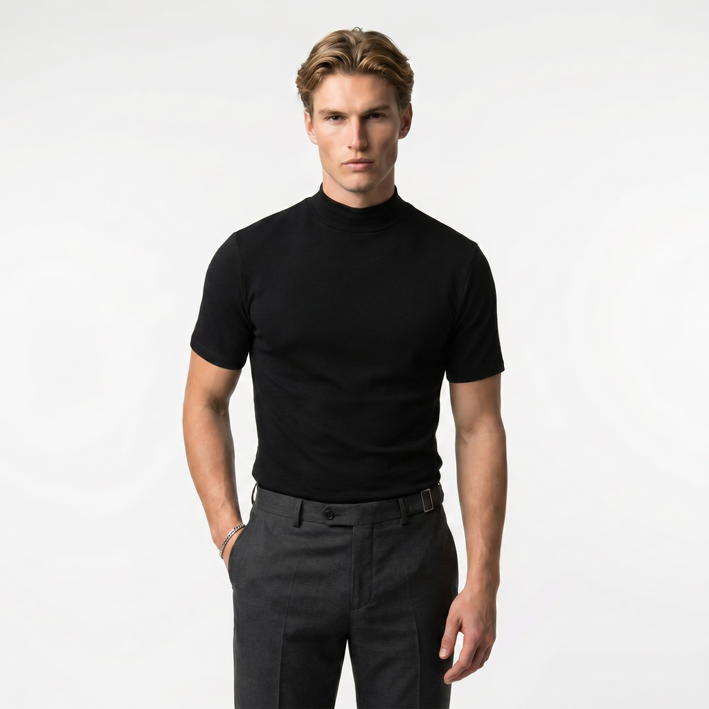 Men's Stretch Cotton T-Shirt | Comfortable Casual Wear for Everyday Use