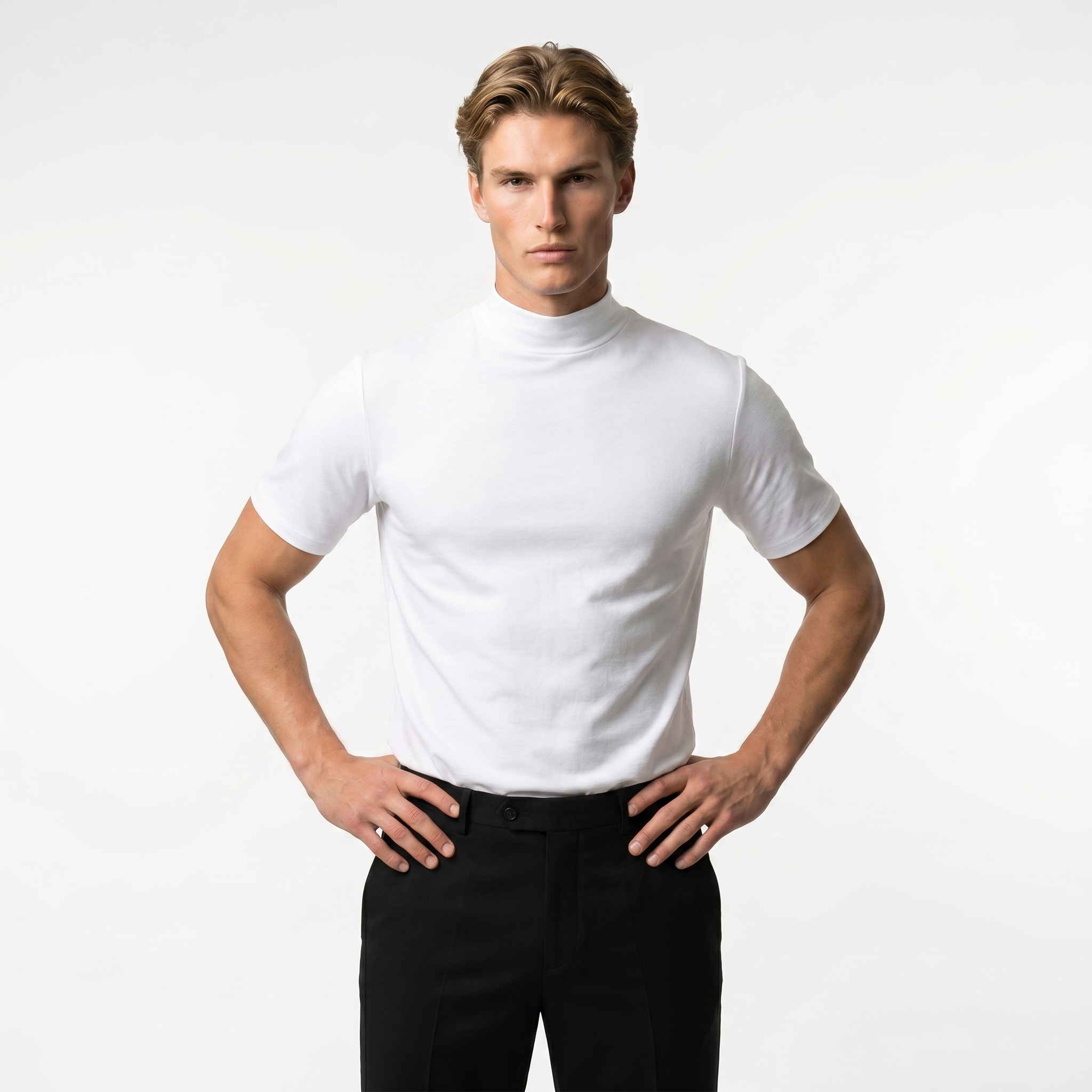 Men's Stretch Cotton T-Shirt | Comfortable Casual Wear for Everyday Use