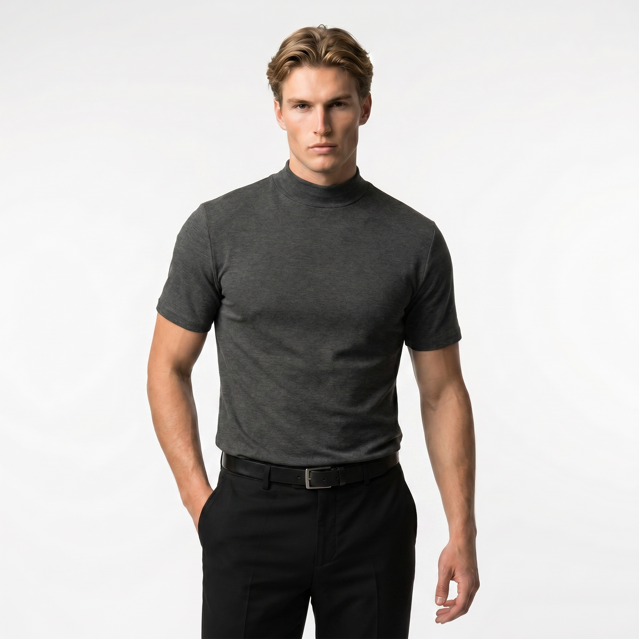 Men's Stretch Cotton T-Shirt | Comfortable Casual Wear for Everyday Use