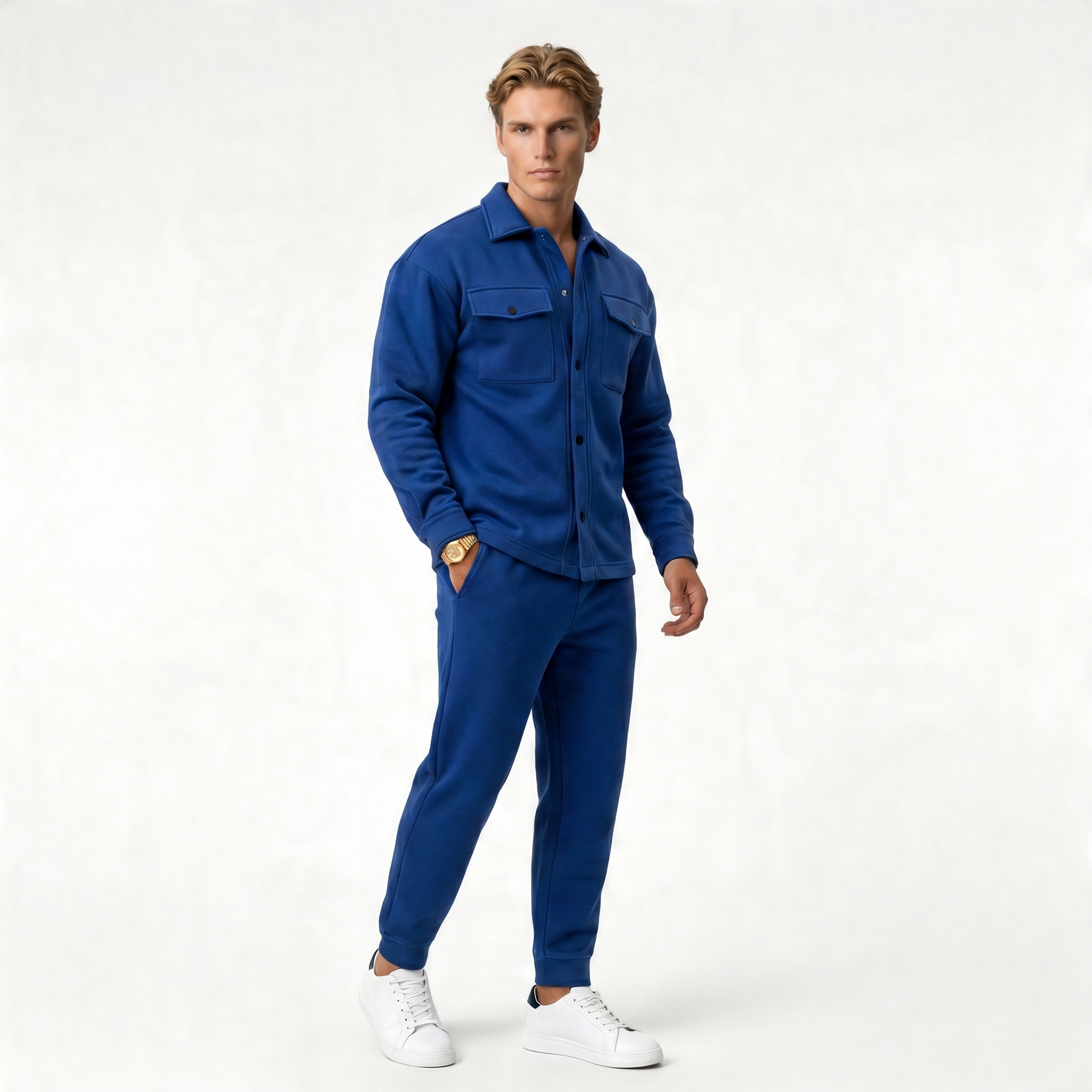Men's Athleisure 2-Piece Set | Comfortable Fabric | Casual Activewear Outfit