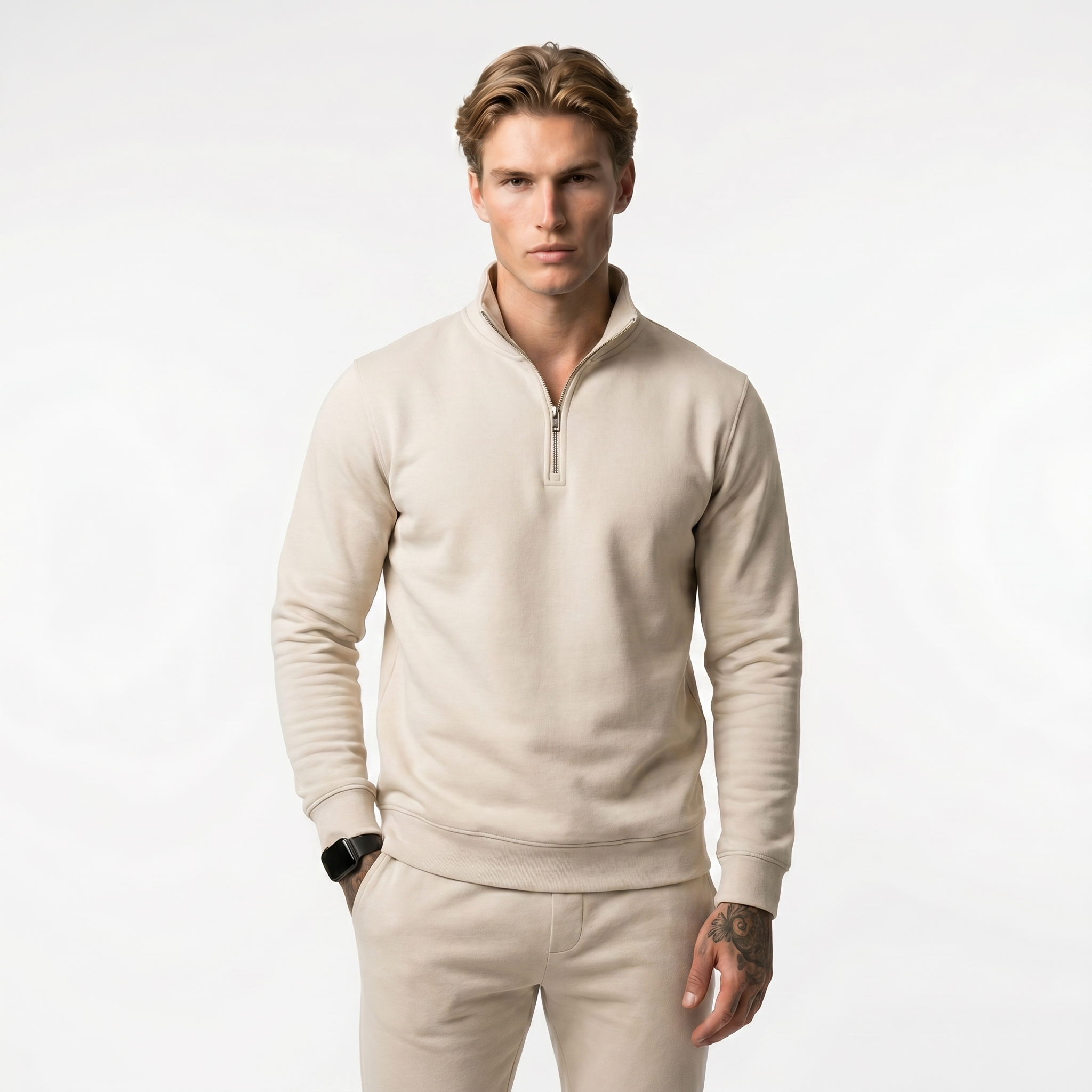 Men's Modern Tracksuit Set - Comfortable Fabric, Casual Style for Active Wear