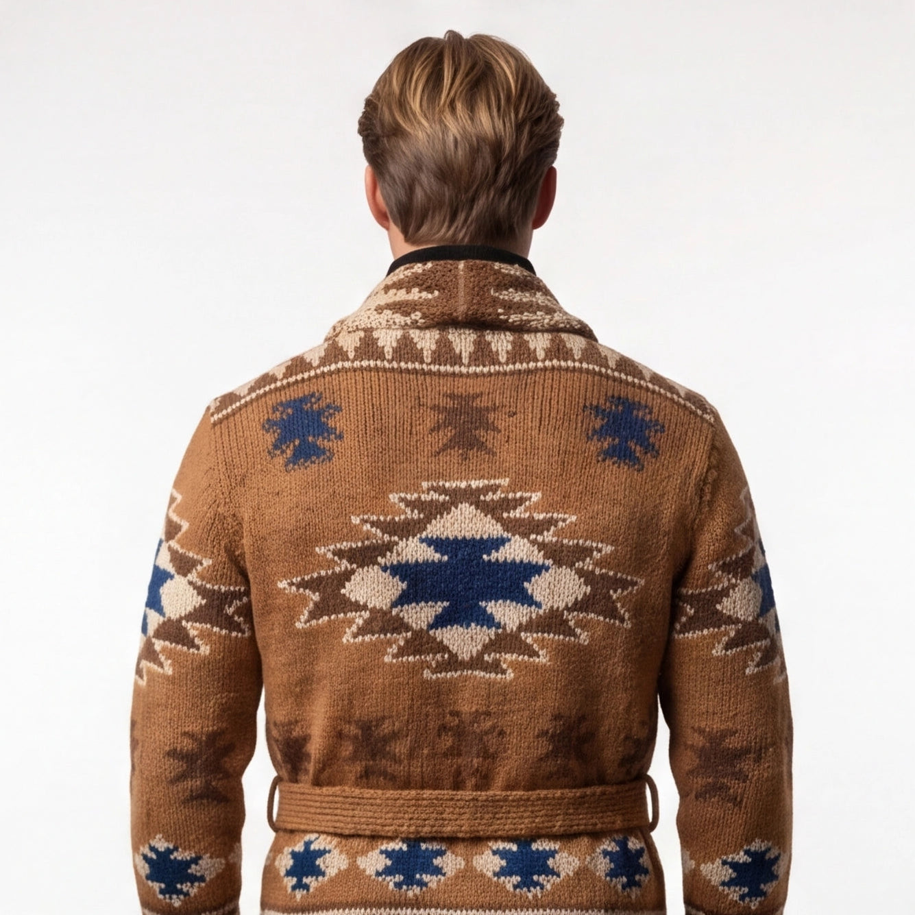 Handcrafted Western Shawl Cardigan | Cozy Knit | Casual Outerwear