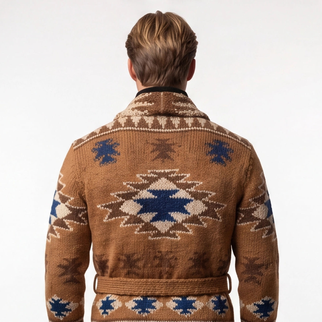 Handcrafted Western Shawl Cardigan | Cozy Knit | Casual Outerwear